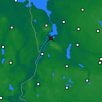 Nearby Forecast Locations - Szczecin - mapa
