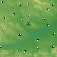 Nearby Forecast Locations - Busko-Zdrój - mapa